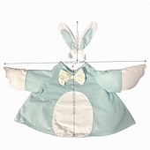 cheap Porch Goose Outfits-Easter Porch Goose Outfit, Goose Clothes for 23-25" Garden Goose Statue, Spring Outdoor Yard Decor Accessories, Outfit Only, Goose Not Included