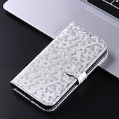 billige 2026 Samsung Galaxy S26-serien-telefon Etui Til Samsung Galaxy S26 S26 Pluss S26 Ultra Lommebok-kortveske Magnetisk Helkroppsbeskyttende med nøkkelbånd Kontor / Bedrift Geometrisk mønster TPU