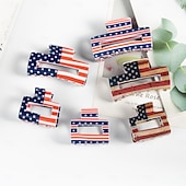  250ή Επέτειος ΗΠΑ Αξεσουάρ μαλλιών Καθημερινό Ενηλίκων Γυναικεία Ημέρα ανεξαρτησίας Φεστιβάλ Ντύνομαι