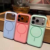 preiswerte Handyhülle für iPhone-Handy Hülle Handyhüllen Für iPhone 17 Pro Max 16 Pro Max 15 Pro Max Magnetische Adsorption Stoßfest ABS + PC