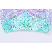 cheap Girls' Costumes-Mermaid Princess Dress Swimwear Movie Cosplay for Girls' Kid's Masquerade Party Holiday Festival