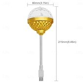 olcso Dekoratív fények-csillagos autótető-világítás, 360°-ban állítható csillagos éjszakai fény 6 fénykombinációval, 2 az 1-ben hordozható USB autós mennyezeti belső világítás autókhoz/hálószoba dekorációkhoz/bulihoz