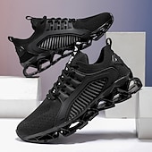 abordables Zapatillas de Correr para Hombres-Zapatillas deportivas rojas para hombre, transpirables, con cordones, ideales para noches de resort, paseos de vacaciones, viajes informales, ocio al aire libre, estilo urbano y looks nocturnos de vacaciones.