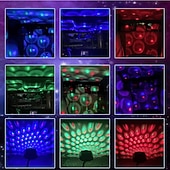 voordelige Sterrenstelsel &amp; Planetarium-Autodakverlichting 1 stuk, usb-sterrenprojector nachtlampje, verstelbare auto-interieurverlichting, draagbare led-lampjes in 4 kleuren &amp;Sterrenlicht met 9 functionele standen voor autodecoratie,
