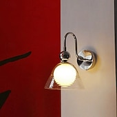 cheap Drum &amp; Cone Design-Sunset Pendant Light – Ribbed Glass Shade With Chrome technique