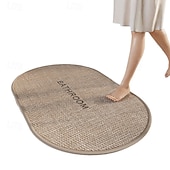 cheap Bathroom Mat-Absorbent Bathroom Mat Non-Slip Foot Mat for Home Use, Quick-Dry Shower Rug, Toilet Door Mat for Bathroom and Restroom
