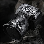 voordelige Home Improvement-IP4X waterdichte fiets- en mountainbiketoeter 120 dB, werkt op batterijen/oplader, fietsbel, kinderscooter, kinderwagen, loopautotoeter