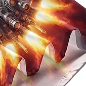  Herre 4. juli USAs 250-årsjubileum USAs flagg Livets tre Skjorte Sommerskjorte Skjorte med knapper Kortermet Patriotisk utendørs Ferie Sommer Vår Aftæpning 3D-utskrift krage skjorter Front One Lomme