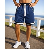 voordelige Hardloop Shorts-Voor heren Hardloopshorts Atletische shorts Sportbroek Trekkoord Zakken Short / Broekje Casual Dagelijks Buiten Zomer Lichtgewicht Ademend Sportschooltraining Wandelen Joggen Normale pasvorm