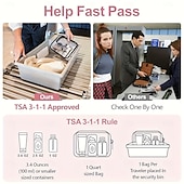 olcso poggyász és utazási tárolás-1/2 db-os nagy kapacitású kozmetikai tárolótáska cipzárral, hordozható sminkszervező nőknek és lányoknak, utazó piperecikkek kis pvc sminktasakkal