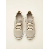 Недорогие Женские кроссовки-Женские дышащие прогулочные туфли цвета хаки — легкие удобные кроссовки на шнуровке для путешествий и повседневной носки.