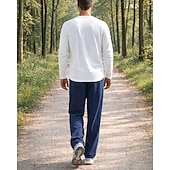 economico Tute da ginnastica-Per uomo Tuta da Ginnastica Tuta da Jogging Tute da allenamento Coulisse 2 Pezzi Tinta unita Set di Abbigliamento Sportivo Estate Primavera Nero con Bianco Cáqui Escuro Allenamento in Palestra