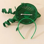 cheap Fascinators-Fascinators Flax Wedding Birthday Elegant Vintage Cute With Floral Headpiece Headwear