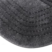 Недорогие Бейсболка мужская-Муж. Бейсболка Шляпа от солнца Шляпа дальнобойщика Черный Винный Хлопок Регулируется Мода Уличный стиль На каждый день Повседневные на открытом воздухе Отпуск Полосы / волосы Вышивка