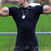 Χαμηλού Κόστους T-shirts και αμάνικα μπλουζάκια για τρέξιμο-Ανδρικά Μονόχρωμο Tricou de Alergat Μπλούζα συμπίεσης Καλοκαίρι Άνοιξη Φθινόπωρο Κοντομάνικο Γρήγορο Στέγνωμα Συμπίεση Ύγρανση Γυμναστήριο προπόνηση Ενεργή εκπαίδευση Ασκηση Μαύρο ΑΘΛΗΤΙΚΑ ΡΟΥΧΑ