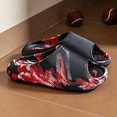 billiga Avslappnade sandaler-Lätta slip-on sommarstrandskor för män – bekväm ovandel i mjuk EVA, andningsbar öppen tå, halkfria vardagssandaler för poolkanten, semester och utomhusaktiviteter