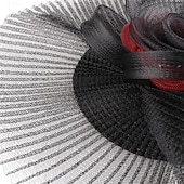 Недорогие Фасцинаторы-Чародеи Полиэстер Свадьба Винтаж Симпатичные Стиль Ретро С Пух Заставка Головной убор