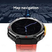 economico Smartwatch-Nuovo smartwatch impermeabile 5 ATM, ideale per attività all'aperto, monitoraggio sportivo, pagamenti PayPal, chiamate Bluetooth, schermo HD da 1,45" 466*466, smartwatch indossabile 2025