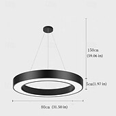 baratos Luzes da ilha-40 cm Design De Lanterna Luzes Pingente Metal Acabamentos Pintados Moderno 110-120V 220-240V