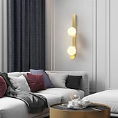 halpa Sisätilojen seinävalaisimet-moderni led-seinävalaisin lasipallo kultainen sisävalaisin seinävalaisin käytävä käytävä sali makuuhuone keittiö pyöreä koristevalot, huone