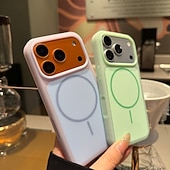 preiswerte Handyhülle für iPhone-Handy Hülle Handyhüllen Für iPhone 17 Pro Max 16 Pro Max 15 Pro Max Magnetische Adsorption Stoßfest ABS + PC