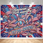 olcso 250. évforduló-USA 250. évfordulója fotózás hátteret a függetlenség napjára ünnepi dekoráció hazafias ünneplés banner