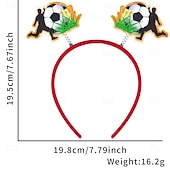 cheap Accessories&amp;Hats-World Soccer Match 2026 Headband Football Soccer Funny &amp; Reluctant Adults' Unisex Outdoor Match Dress Up