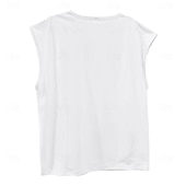 Χαμηλού Κόστους Αμάνικα Μπλουζάκια Γυμναστικής-Ανδρικά Μπλουζάκι Τανκ Μπλουζάκι μπλουζάκι Αμάνικο Στρογγυλή Ψηλή Λαιμόκοψη Καλοκαίρι Άνοιξη Συμπαγές Χρώμα Κομψό στυλ street Στυλάτο Καθημερινό Κουρελού Causal Καθημερινά ΕΞΩΤΕΡΙΚΟΥ ΧΩΡΟΥ