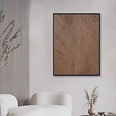cheap Abstract Paintings-Handmade Oil Painting Canvas Wall Art Decoration Modern Wabi-Sabi Minimalist Abstract Texture for Home Decor Stretched Frame Hanging/Rolled Frameless Unstretched Painting