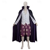 cheap Men's Costumes-Ocean Adventurer Straw Hat Pirate Cosplay Costume Movie Men's Uniform for Men's Party Comic Con Anime Expo