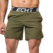 Недорогие Беговые шорты-Муж. Шорты для бега Спортивные шорты Шорты для занятий в спортивном зале Карман Шорты Повседневные на открытом воздухе спорт Лето Весна Быстровысыхающий Легкость Влагоотводящие