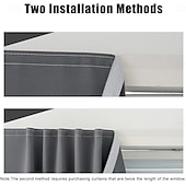 tanie Zasłona zaciemniająca-zasłona zaciemniająca Autohesion do okien, UV &amp;Roleta zaciemniająca, przeciwsłoneczna, samoprzylepna, blokująca światło, z taśmą magiczną, termoizolacyjna (ciemnoszara, 59x79 cali)