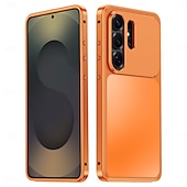 preiswerte 2026 Samsung Galaxy S26 Serie-Handy Hülle Handyhüllen Für Samsung Galaxy S26 Ultra S25 Ultra S24 Ultra S23 Ultra Rückseite Abnehmbar Magnetisch Metall