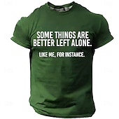  Hombre Argot divertido Camiseta Manga Corta Camiseta Impresión 3D Cuello Barco Camisa Moda Diario Diario Calle Rojo Verano Primavera Ropa S M L XL XXL XXXL