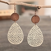 billiga Örhängen-1 par Dropp Örhängen Örhänge For Dam Dagligen Gata Festival Legering geometriska