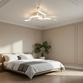 preiswerte Dimmbare Deckenleuchten-Moderne LED-Deckenleuchte, 56 W, 3360 Lumen, flache Deckenmontage, Deckenleuchte für Küche, Schlafzimmer, Arbeitszimmer, Wohnzimmer, Büro, Esszimmer, dimmbar mit Fernbedienung