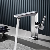 economico Rubinetti per lavandino bagno-Rubinetto per lavabo da bagno - classico rubinetto miscelatore monocomando in ottone galvanizzato per lavabo da bagno