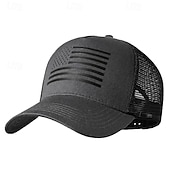  Casquette trucker américaine patriotique en maille, unisexe, ajustable, style papa, 4 juillet, jour de l'indépendance, 250e anniversaire.