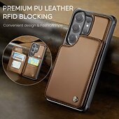 cheap 2026 Samsung Galaxy S26 Series-Phone Case For Samsung Galaxy S26 S26 Ultra Plus Wallet Case Flip Cover with Stand Holder Card Slot Shockproof Retro TPU PU Leather