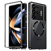 ieftine 2026 Samsung Galaxy S26 Seria-telefon Maska Pentru Samsung Galaxy S26 Ultra Noutate Cu Magsafe rezista Detașabil și Protecție de Ecran Retro MetalPistol ABS + PC