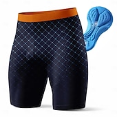 cheap Cycling Shorts-Men's Geometric Cycling Road Shorts Bike Shorts Cycling Padded Shorts Bike Shorts Bottoms Slim Fit Sports 3D Pad Quick Dry Sweat wicking Breathable Blue Clothing Apparel Bike Wear