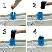 baratos Ferramentas Manuais-Porta-copos para caiaque, porta-copos resistentes a tombamento, porta-copos para prancha de stand-up paddle e caiaque, acessórios para prancha de stand-up paddle