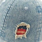  Cappello casual ricamato da veterano americano dd-214, berretto da baseball, cappello da papà regolabile con bandiera americana vintage effetto invecchiato per uomo e donna, regalo patriottico per