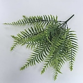 tanie Rośliny sztuczne i zieleń-24 szt. sztucznych paproci do użytku na zewnątrz, odporne na promieniowanie UV, sztuczne krzewy paproci do ogrodu wewnętrznego, na werandę &amp;wystrój zieleni na patio