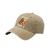 voordelige Geschenken-Team Punch Monkey Meme Baseball Cap Grappige Vintage Gewassen Katoenen Verstelbare Vader Pet voor Mannen en Vrouwen