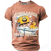  Hombre Argot divertido Camiseta Manga Corta Camiseta Impresión 3D Cuello Barco Camisa Moda Diario Diario Calle Brezo de pomelo Verano Primavera Ropa S M L XL XXL XXXL
