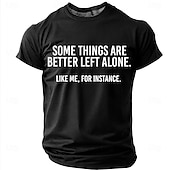  Hombre Argot divertido Camiseta Manga Corta Camiseta Impresión 3D Cuello Barco Camisa Moda Diario Diario Calle Rojo Verano Primavera Ropa S M L XL XXL XXXL