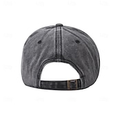 Недорогие Бейсболка мужская-Муж. Бейсболка Шляпа от солнца Шляпа дальнобойщика Черный Винный Хлопок Регулируется Мода Уличный стиль На каждый день Повседневные на открытом воздухе Отпуск Полосы / волосы Вышивка