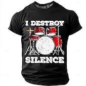  Bărbați Argou amuzant Tricou Manșon scurt Tricou Tipărire 3D Stil Nautic Cămașă Modă Zilnic Zilnic Stradă Roșu-aprins Vară Primăvară Îmbrăcăminte S M L XL XXL XXXL
