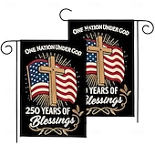 economico 250° Anniversario-2 pezzi Bandiera commemorativa degli U.S.A. per il 250° anniversario Anni di Libertà Maestoso aquila con ali spiegate Bandiera patriottica 1776-2026 Celebrazione semiquincentenaria del 4 luglio